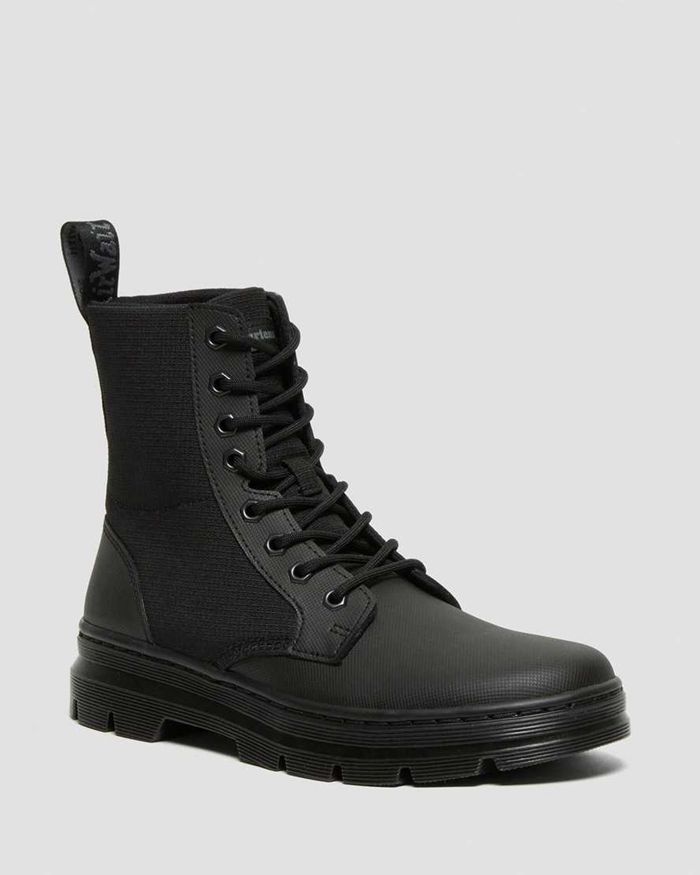 Dr Martens Støvletter Dame Svart Combs Ii Poly 5019XBFMY